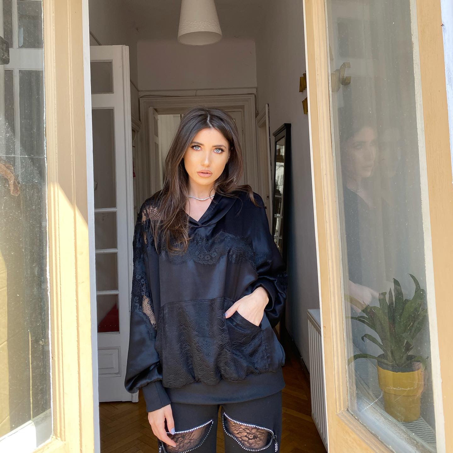 Lace Hoodie