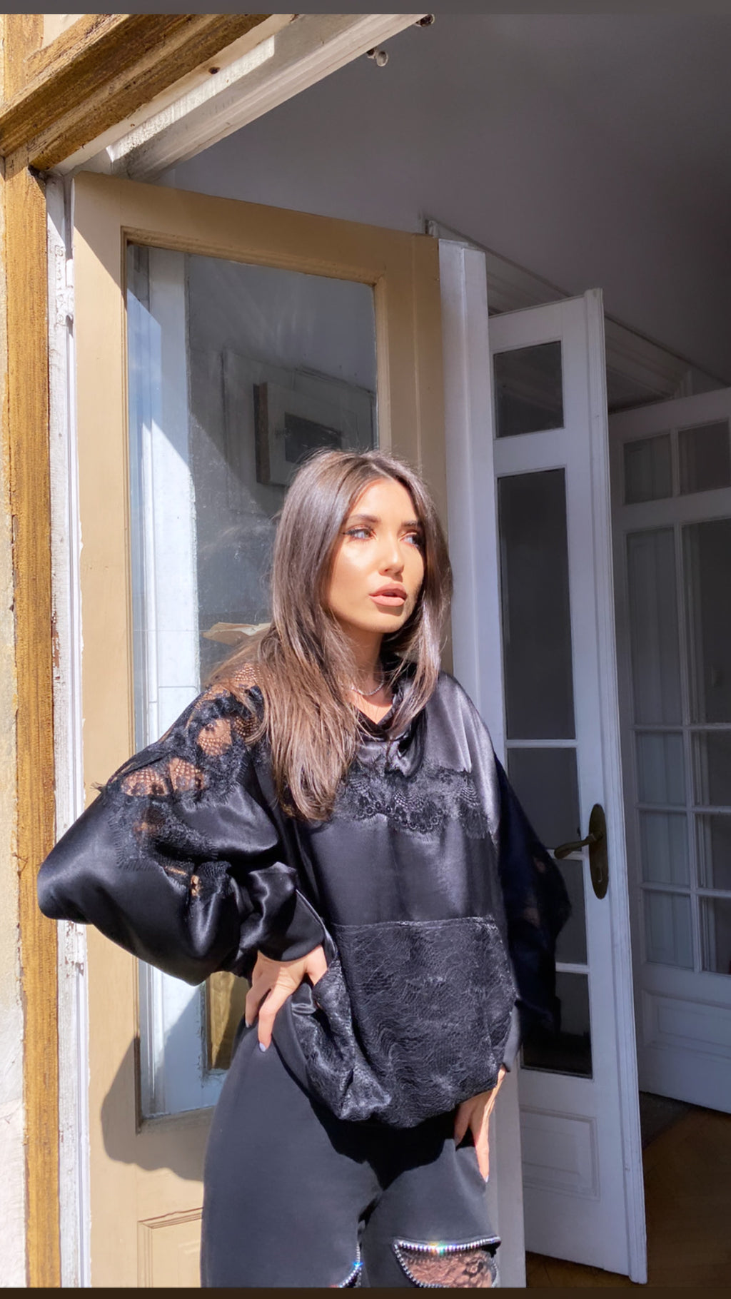 Lace Hoodie