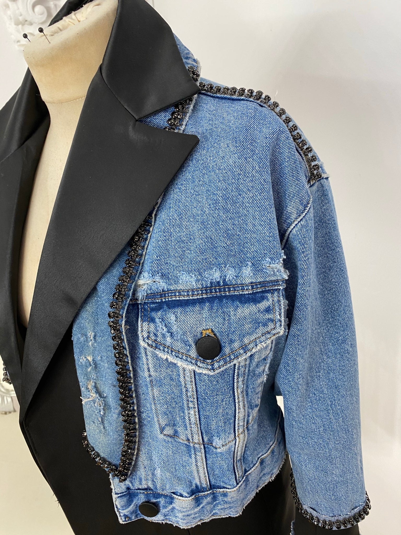 Denim Blazer Jacket